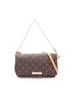 Louis Vuitton Handbag Favorite MM Monogram Leather